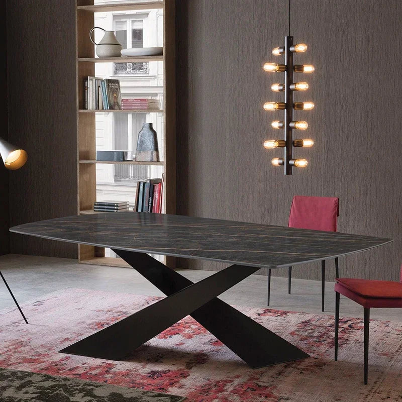 Italian Light Luxury Minimalist Dining Table