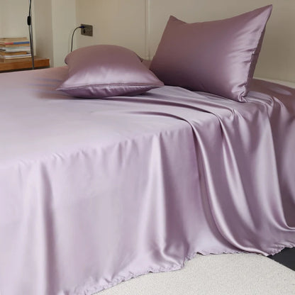 100% Silk Bed Sheet Set Luxury Mulberry