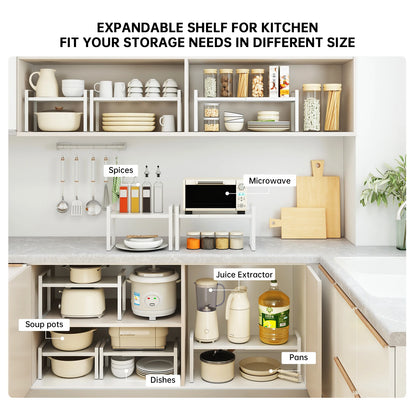 Kitchen Storage Rack under the Sink, Layered Shelf in the Cabinet,