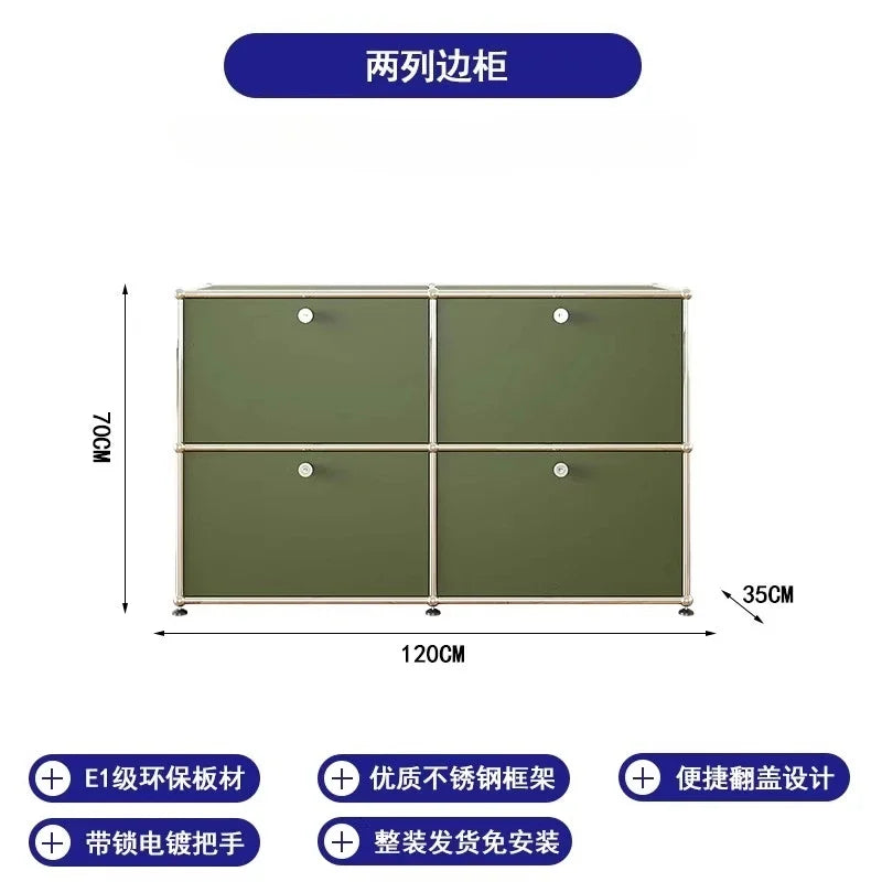 Kitchen Cabinet Modern Simplicity Olive Green