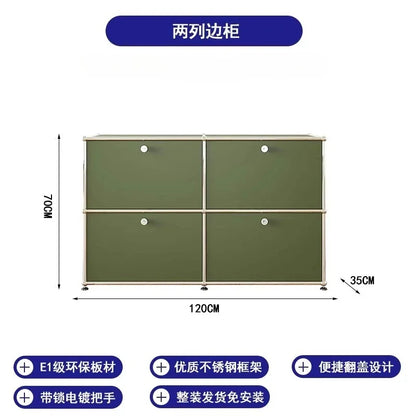 Kitchen Cabinet Modern Simplicity Olive Green