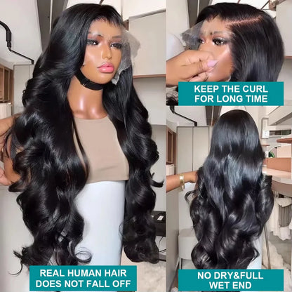 Human Hair Preplucked Brazilian 13x6 Lace Front