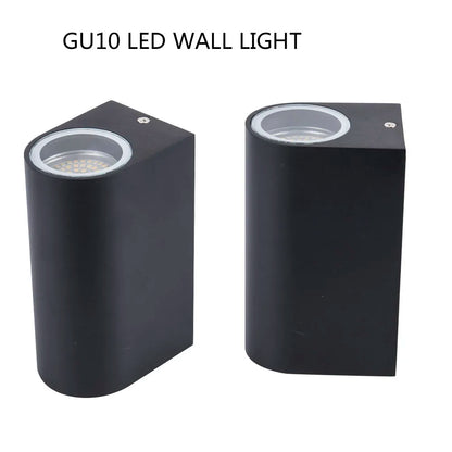 Outdoor Wall Light Garden Lamps 2 Head Outside Up Down