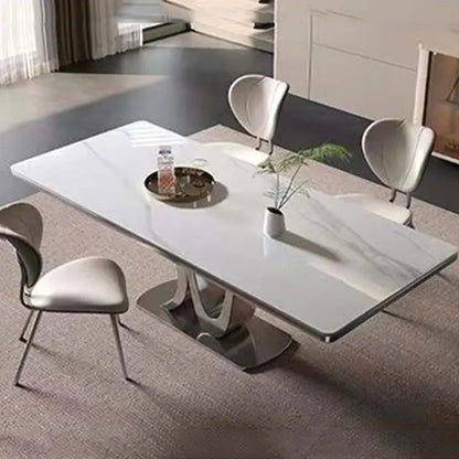 Modern Living Room Table Rectangular Legs