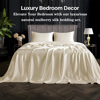 Mulberry Silk Bedding Set Luxury Natural Silk