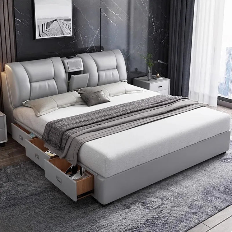 King Upholstered Beds Minimalist Frames Children Bedroom