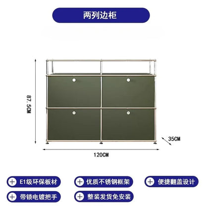 Kitchen Cabinet Modern Simplicity Olive Green