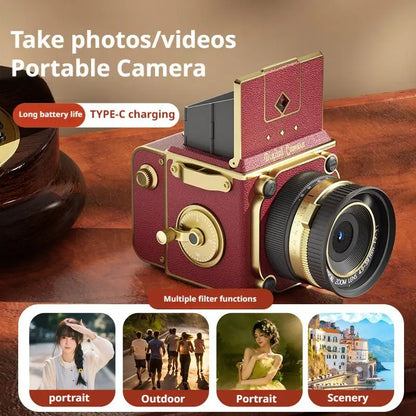 Travel Photography Retro CCD Digital Camera