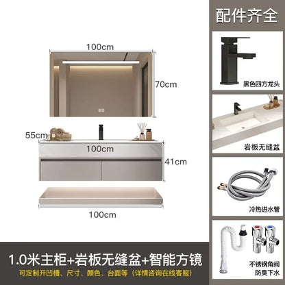 Bathroom Storage Cabinet Single Set Bathroom Vanity Sink Set Modern
