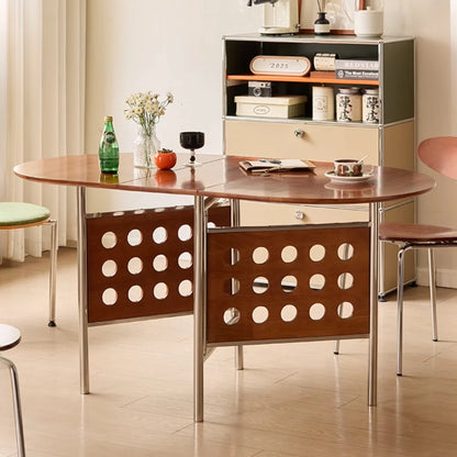 Modern Round Dining Table Large Vintage Luxury Design