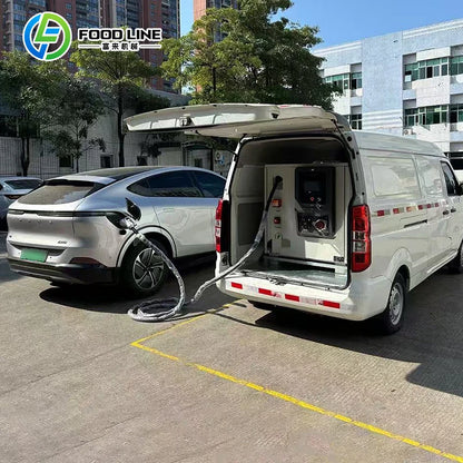 Customized 60KW Commercial Electric Vehicle Charging Station