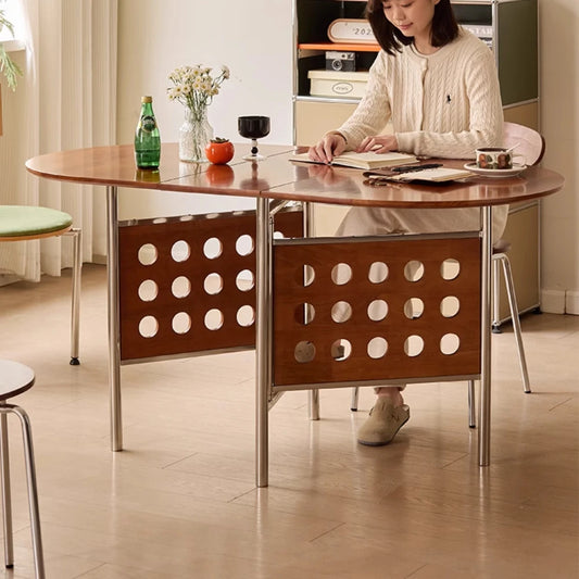 Modern Round Dining Table Large Vintage Luxury Design