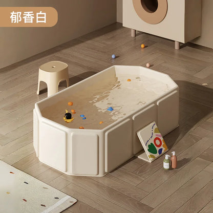 Large Baby Bathtub 0-5 Year Old Children Foldable