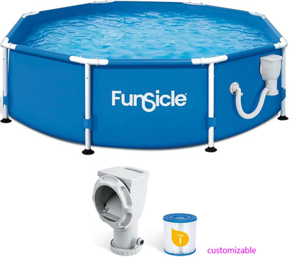 Active 8' x 30" Outdoor Round Frame Above Ground