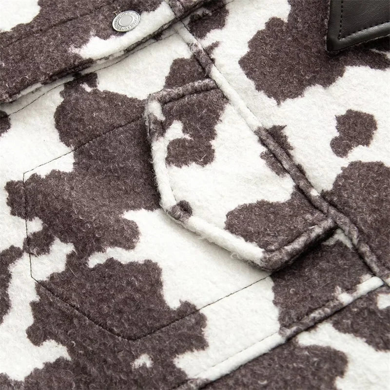 Women's Coat 2025 Winter New Style Red-Brown