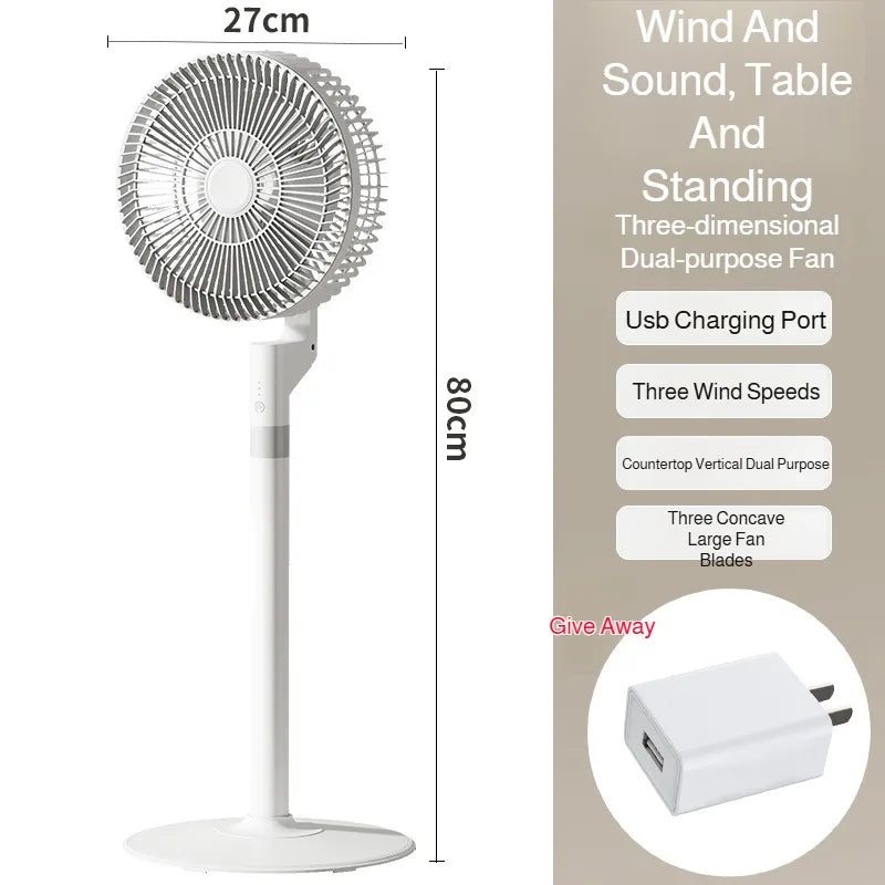 Household Air Circulation Fan Desktop Silent E
