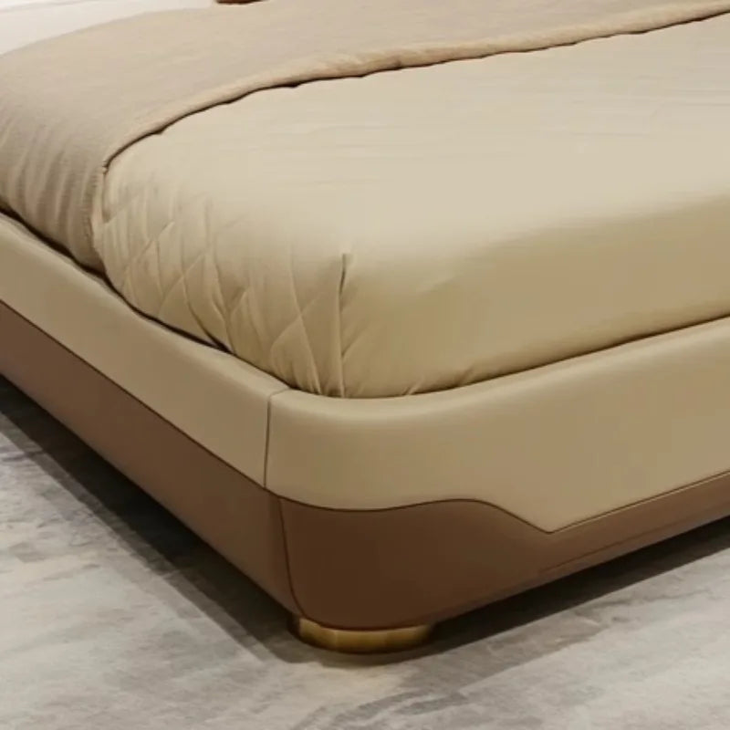 Fashionable King Size Bed Luxury Item Frame