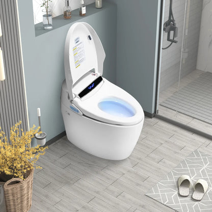 Smart Toilets with Heated Bidet Seat Bidet