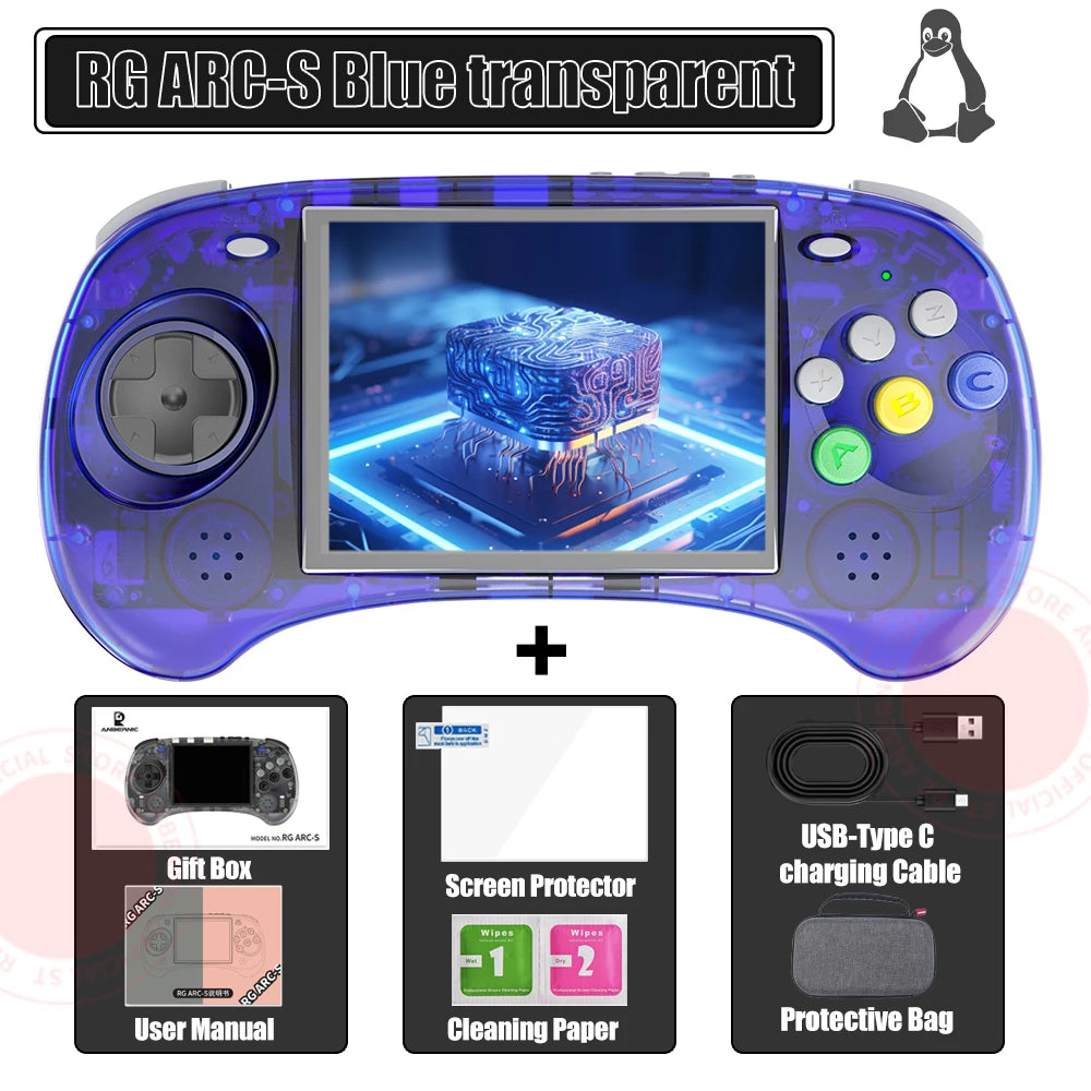 ANBERNIC RG ARC Retro Games RK3566 4.0INCH