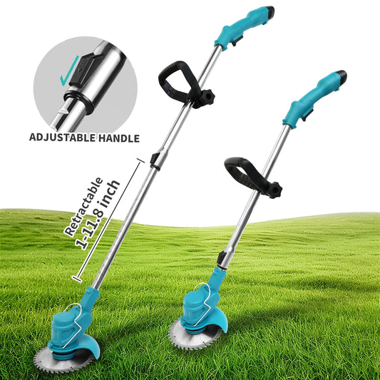 Cordless Lawn Mower Electric Grass Trimmer 12V